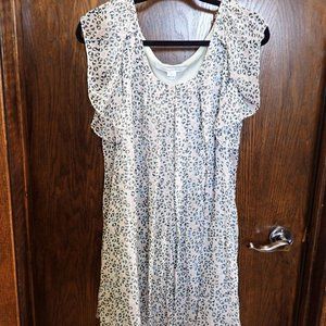GUC Authentic DVF Lined Silk Daisy Dress US 8 $30